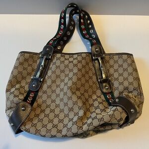 Gucci Canvas hobo monogram